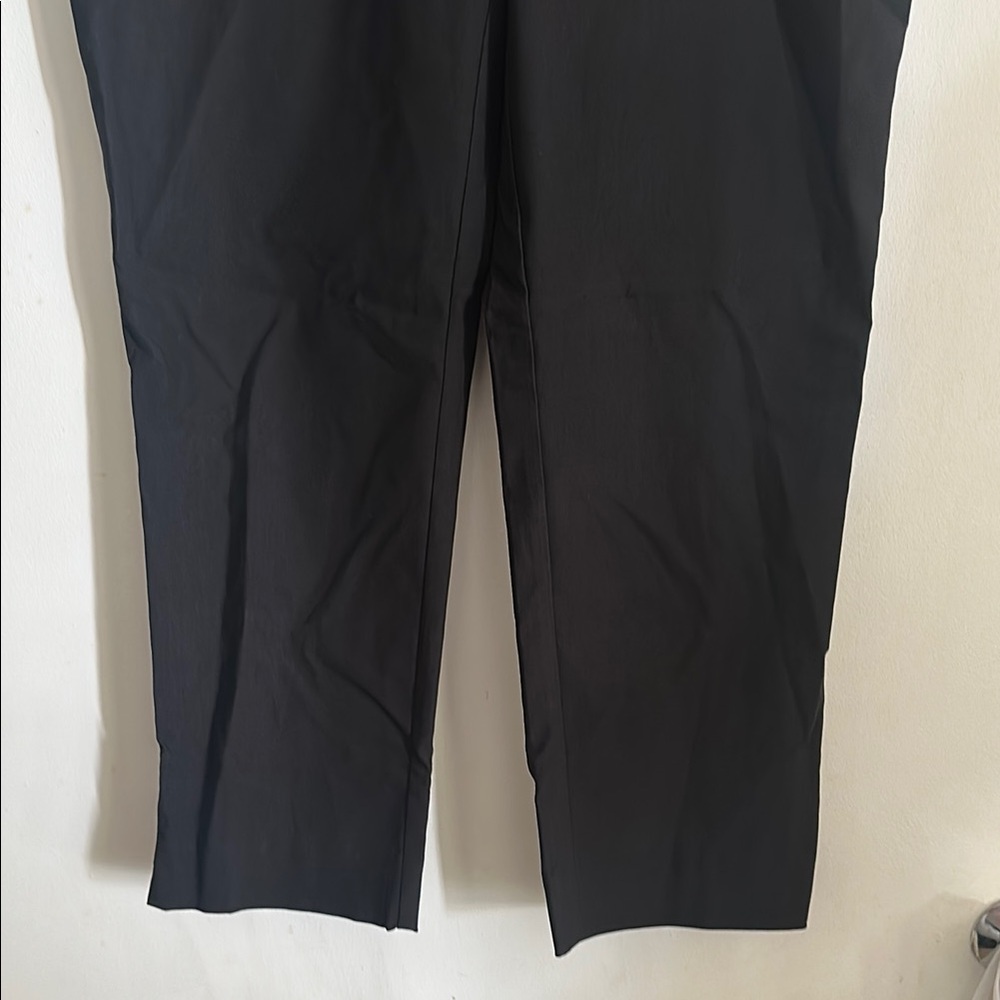 Hilary Radley Classic Black Mid Rise Slacks / NWT - Picture 2 of 3